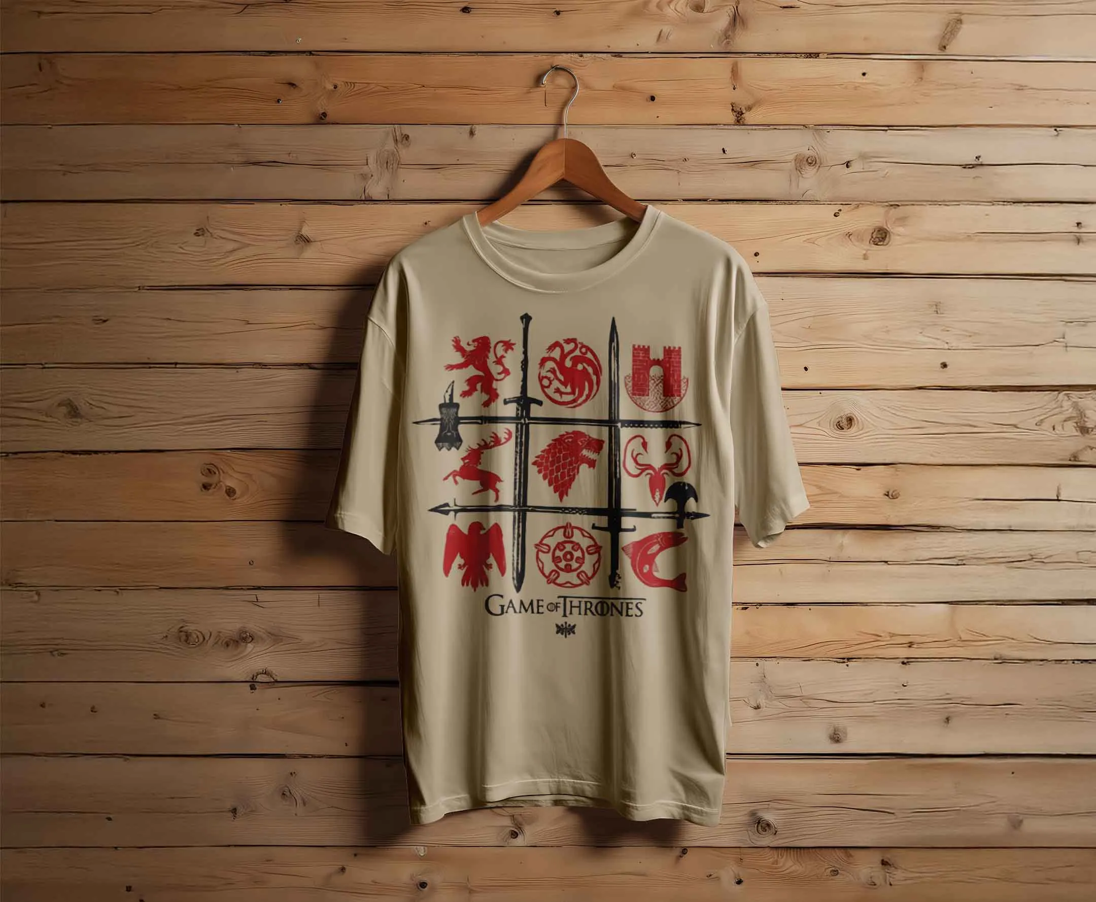 Game of Thrones House Grid T-Shirt - Image 6