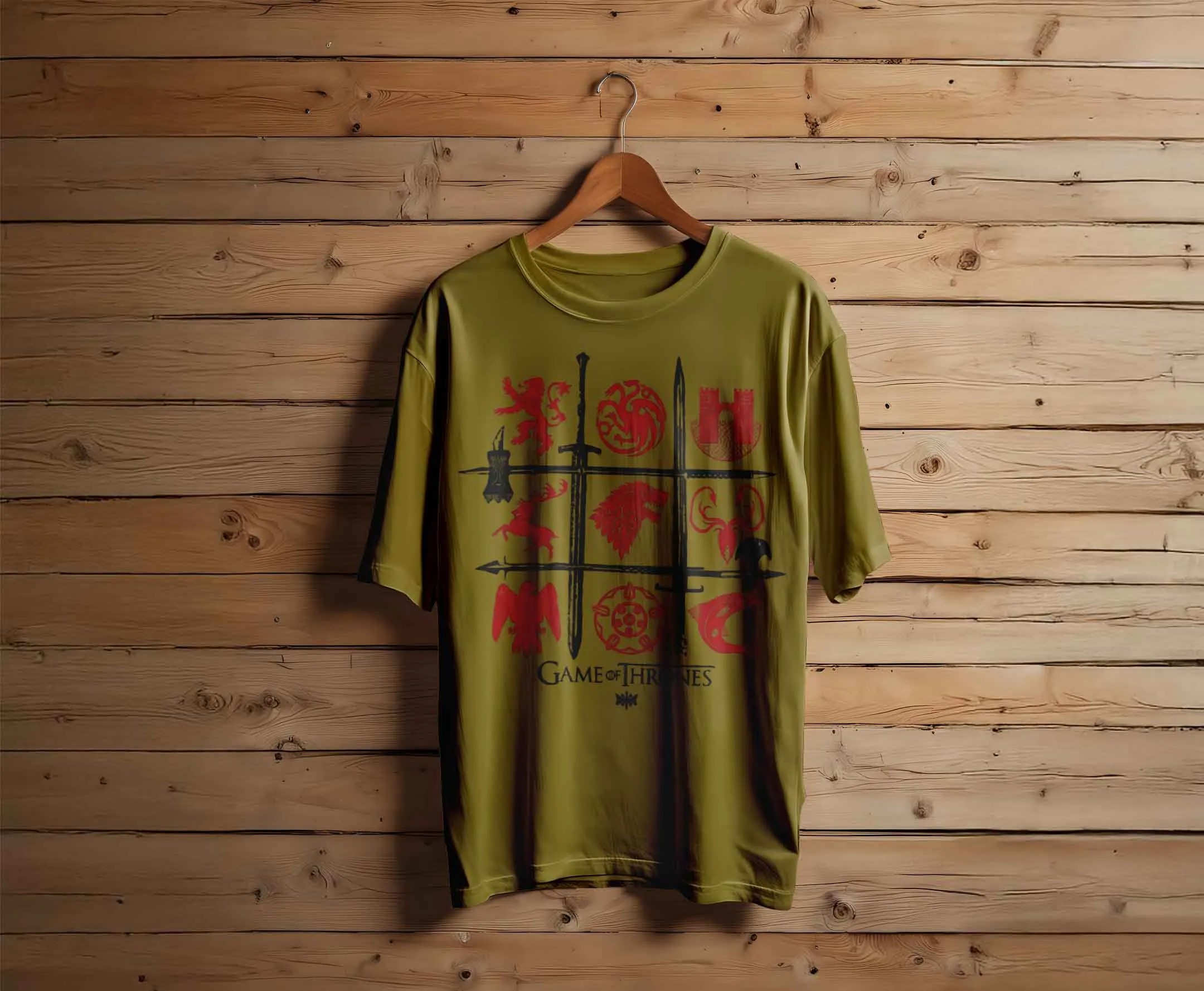 Game of Thrones House Grid T-Shirt - Image 5