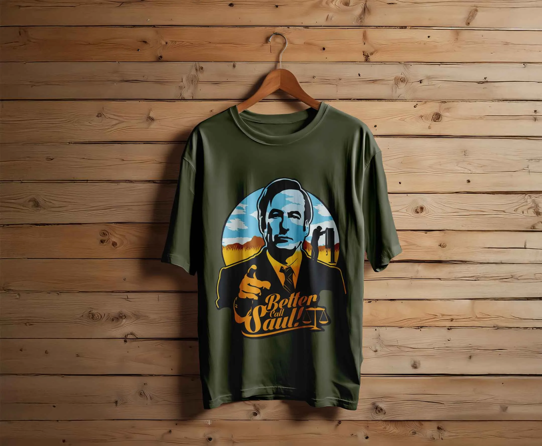 Better Call Saul Vintage Vector T-Shirt - Image 8