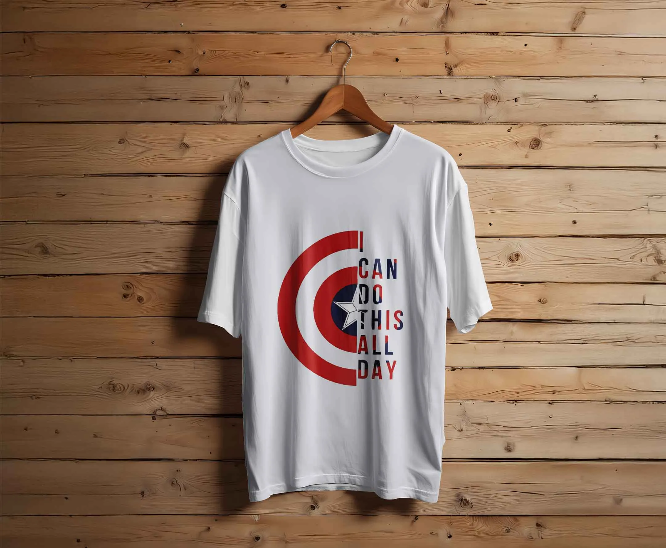 Captain America "I Can Do This All Day" T-Shirt - Image 2