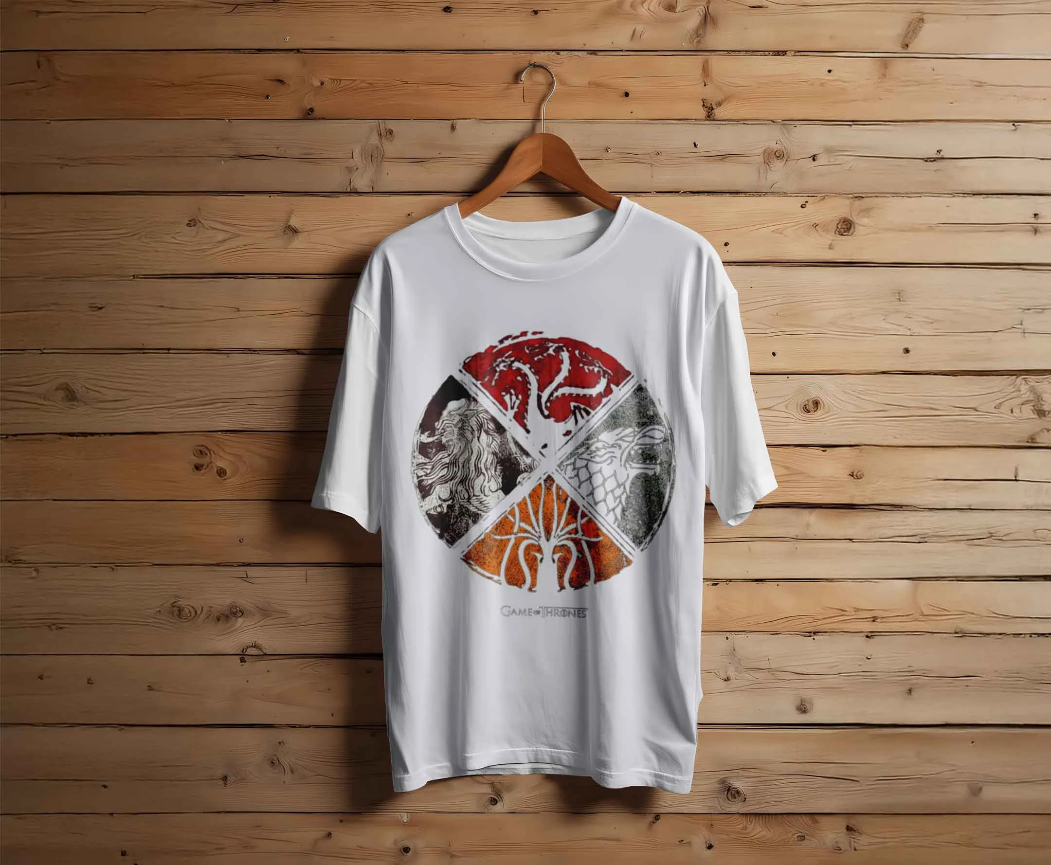Game of Thrones Distressed House Crest T-Shirt - Image 2