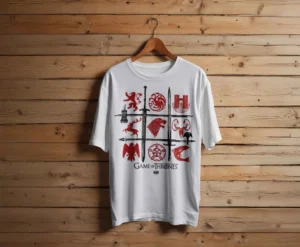 Game of Thrones House Grid T-Shirt