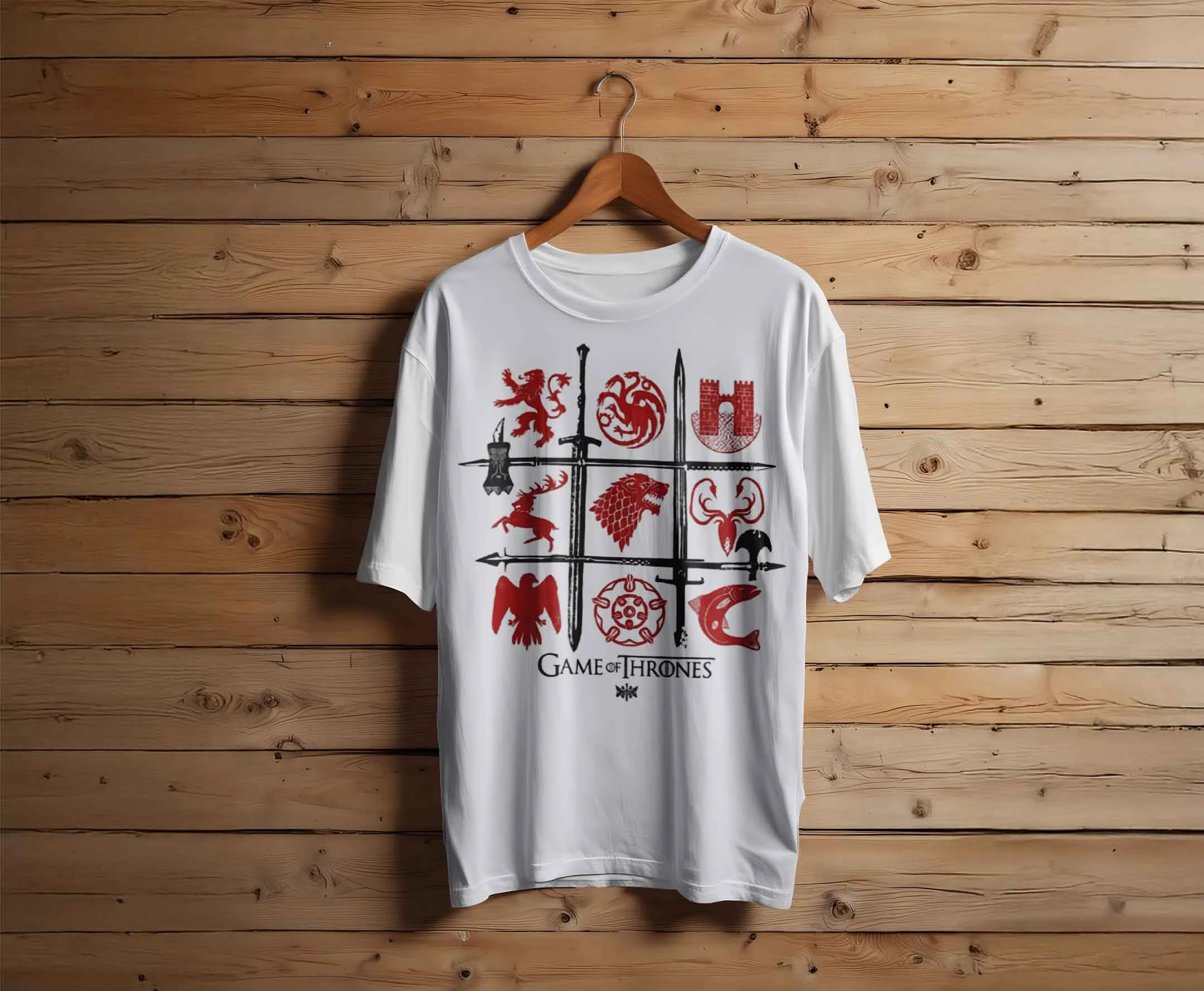 Game of Thrones House Grid T-Shirt