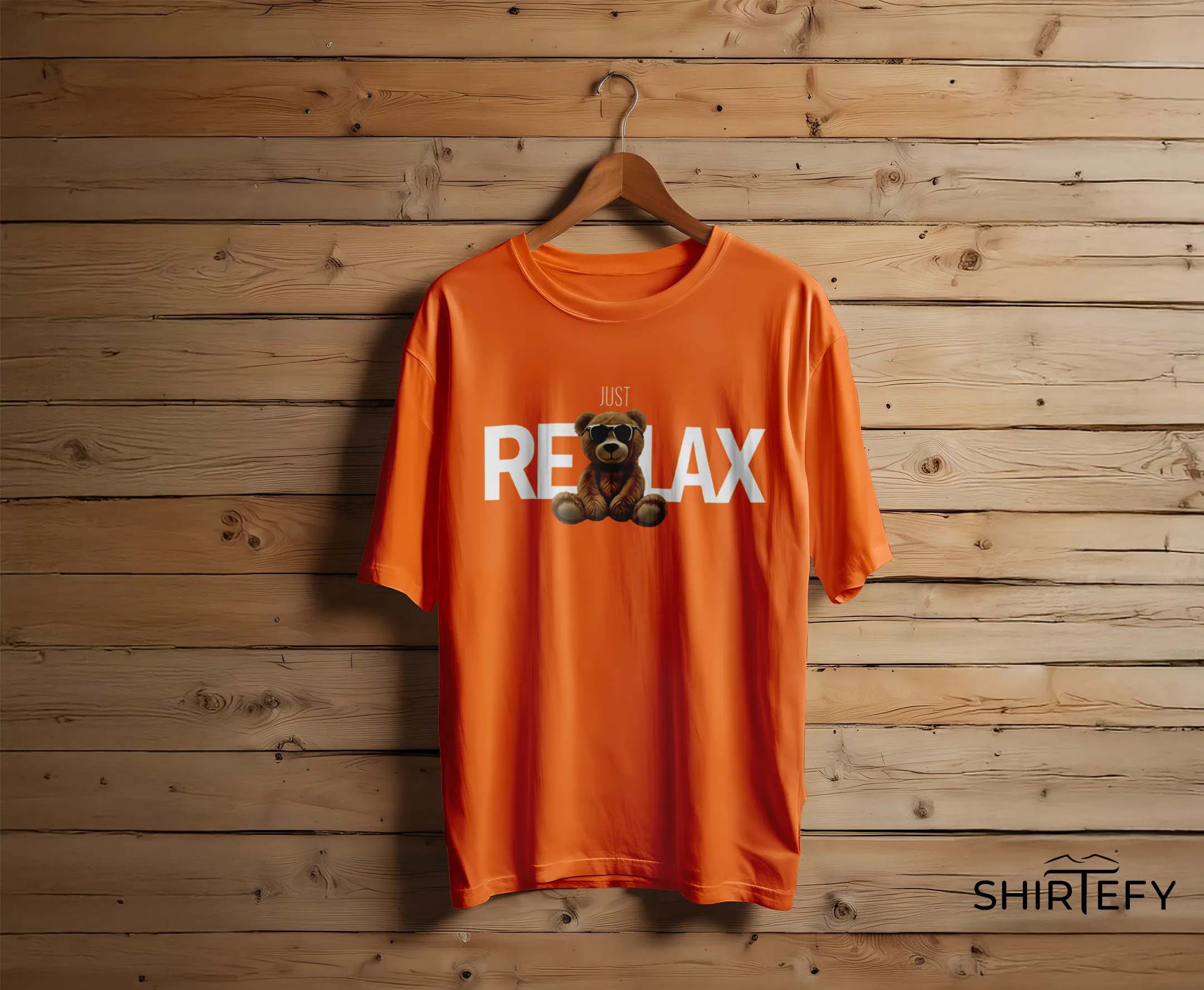 Just Relax Teddy Graphic T-Shirt - Image 8