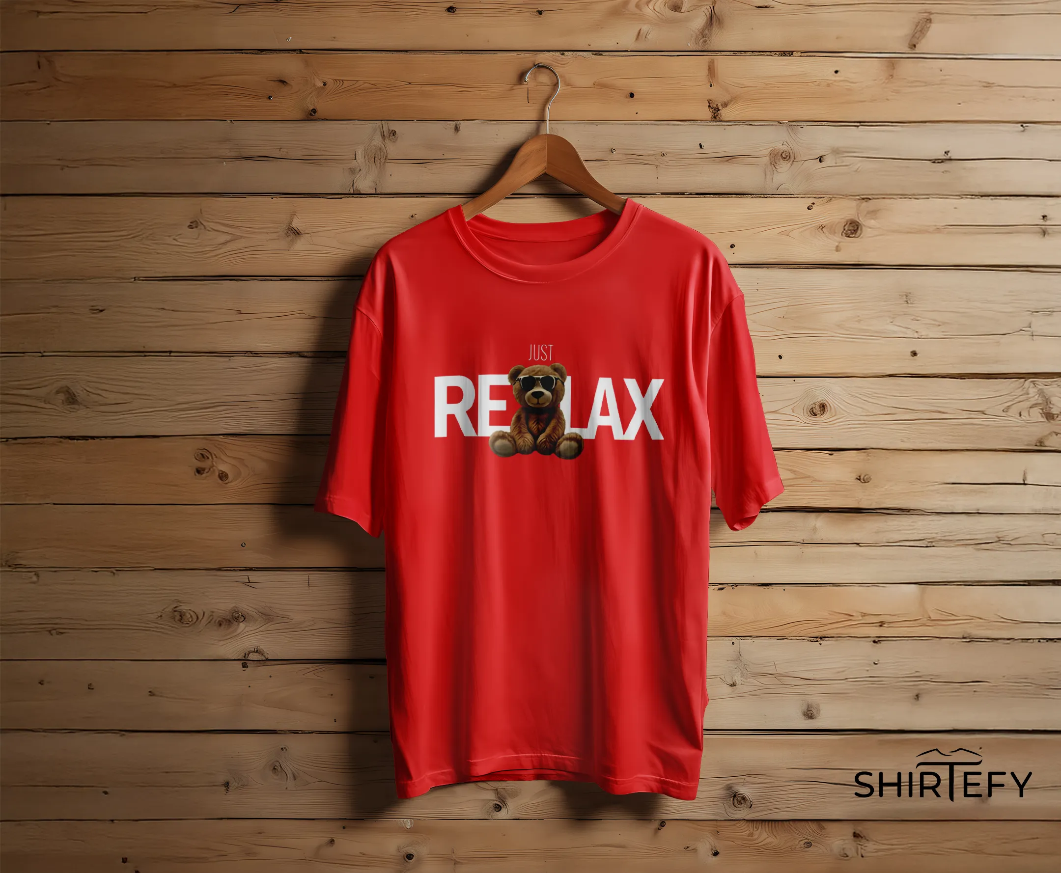 Just Relax Teddy Graphic T-Shirt - Image 7