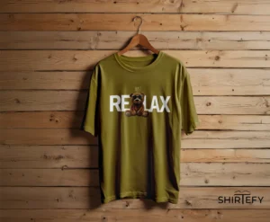 Just Relax Teddy Graphic T-Shirt