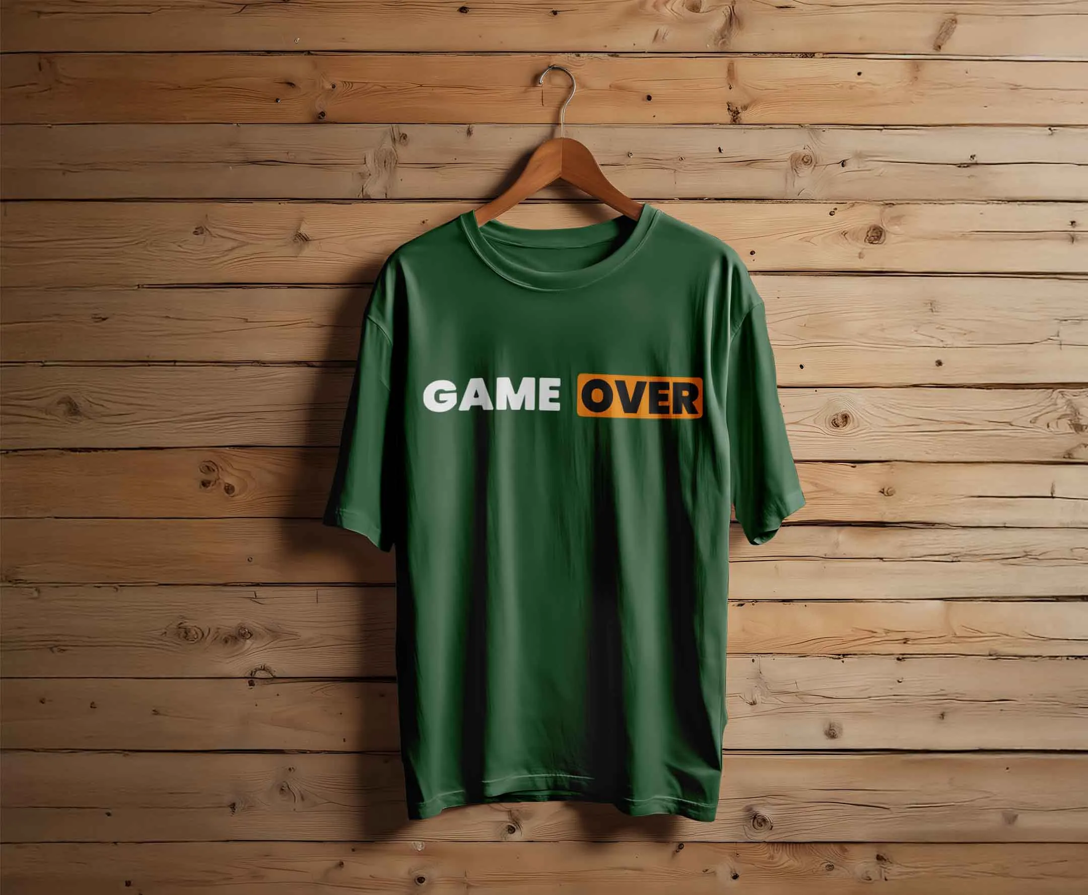 Retro Arcade 'Game Over' Premium Graphic Tee - Image 9