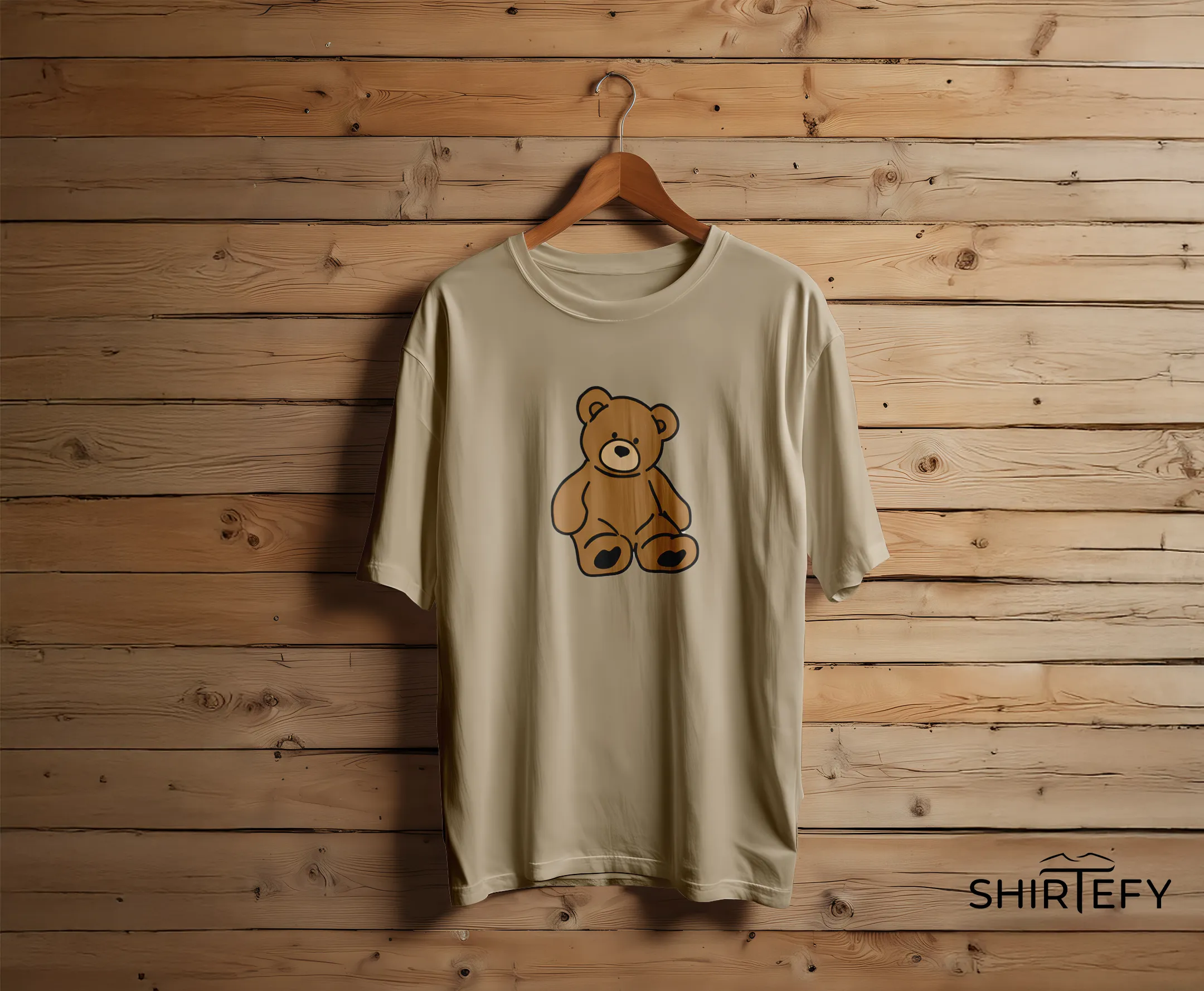 Minimalist Classic Teddy T-Shirt - Image 5