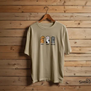 Cat Paw Rock Paper Scissors T-Shirt