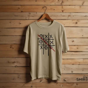 Deadly Win – Skull Tic-Tac-Toe Graphic Tee