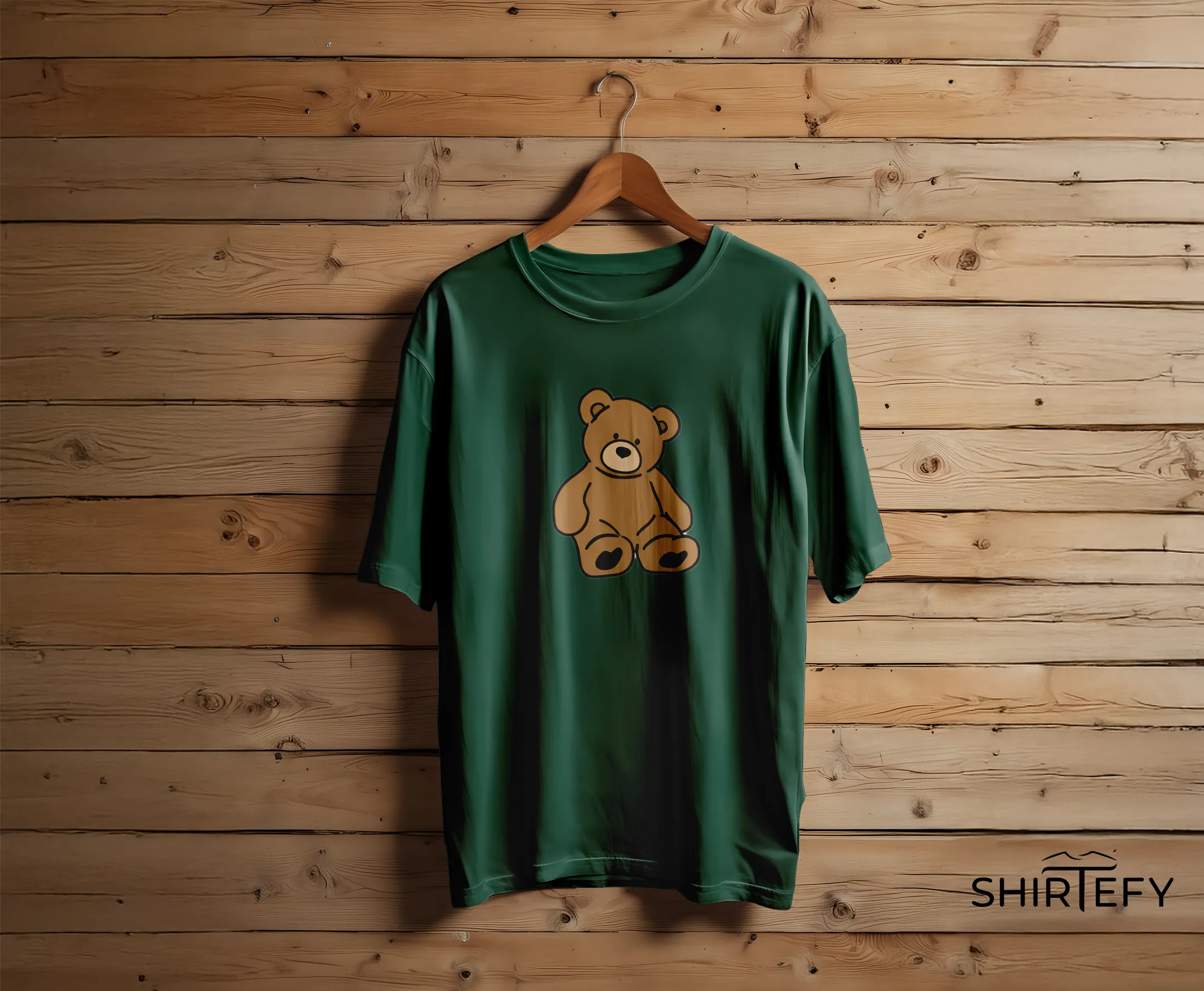 Minimalist Classic Teddy T-Shirt - Image 4