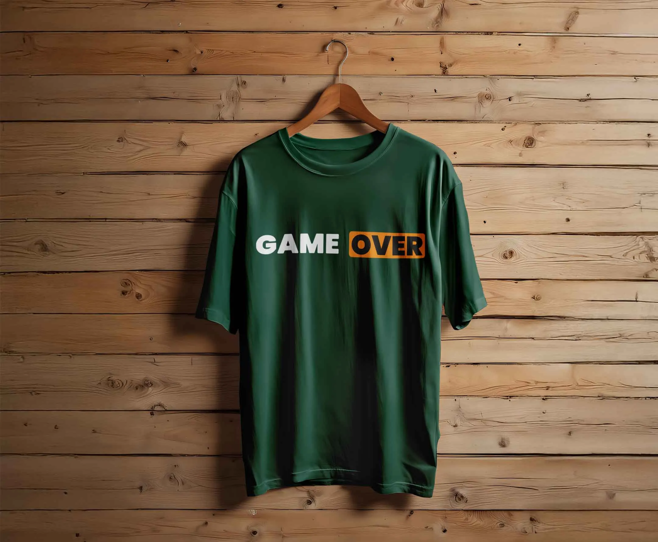 Retro Arcade 'Game Over' Premium Graphic Tee - Image 7