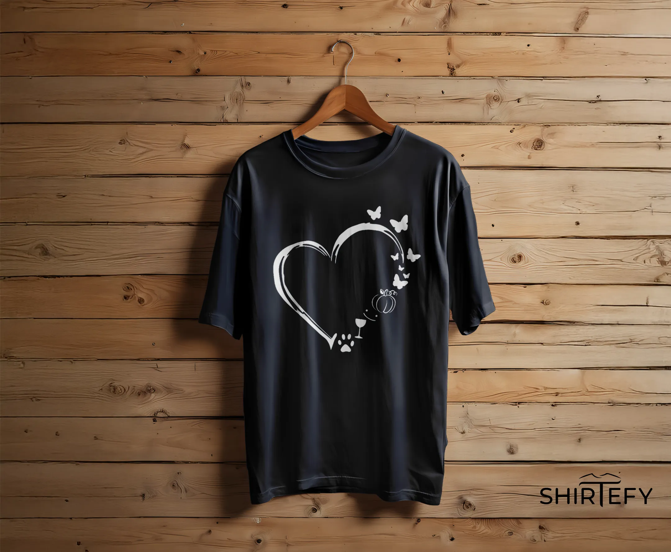 Wholesome Heart Elements Graphic T-Shirt