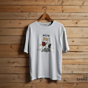 The Ultimate Cat Pile – Kawaii Cute Graphic Tee