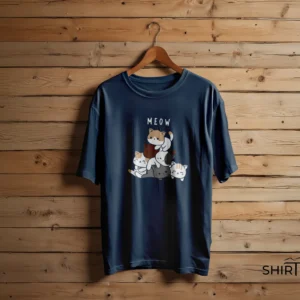 The Ultimate Cat Pile – Kawaii Cute Graphic Tee