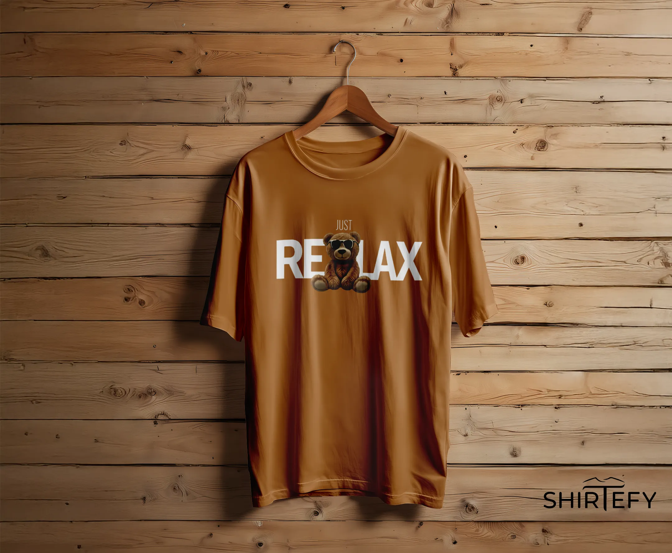 Just Relax Teddy Graphic T-Shirt - Image 9
