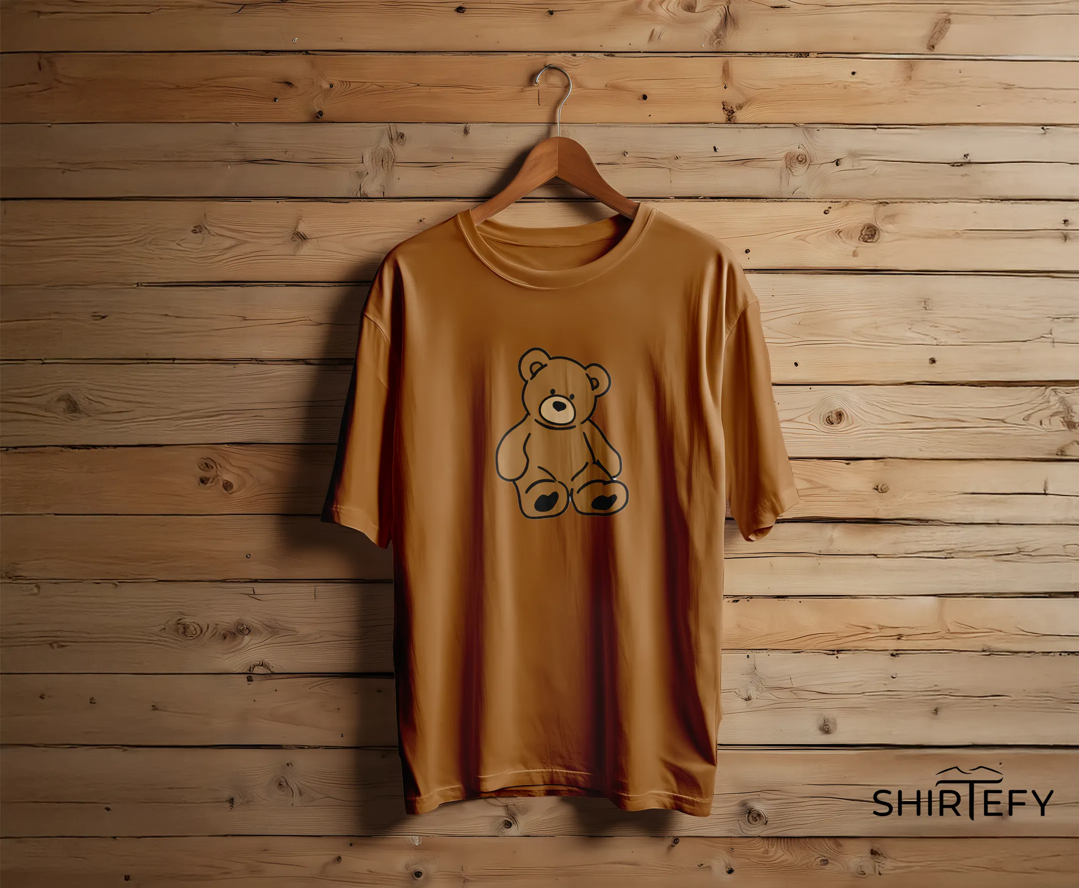 Minimalist Classic Teddy T-Shirt - Image 3