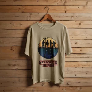 The Upside Down – Stranger Things Premium Split Graphic Tee