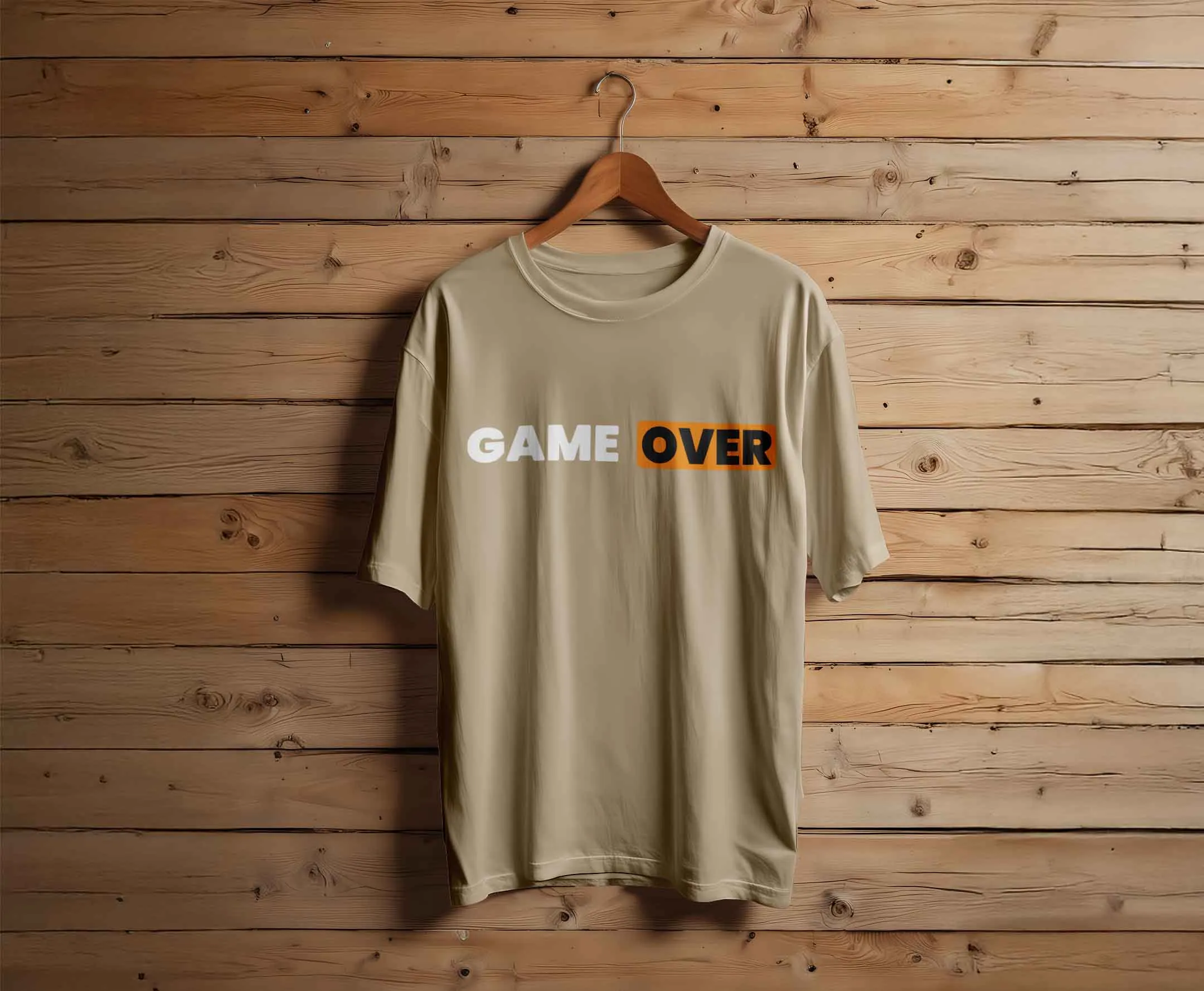 Retro Arcade 'Game Over' Premium Graphic Tee - Image 2