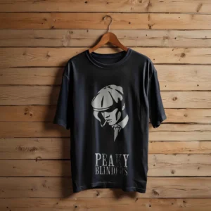 The Outlaw Syndicate – Peaky Blinders Textured Graphic Tee