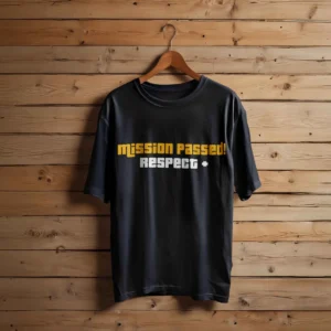 Mission Passed – Retro Gaming Meme Premium Tee