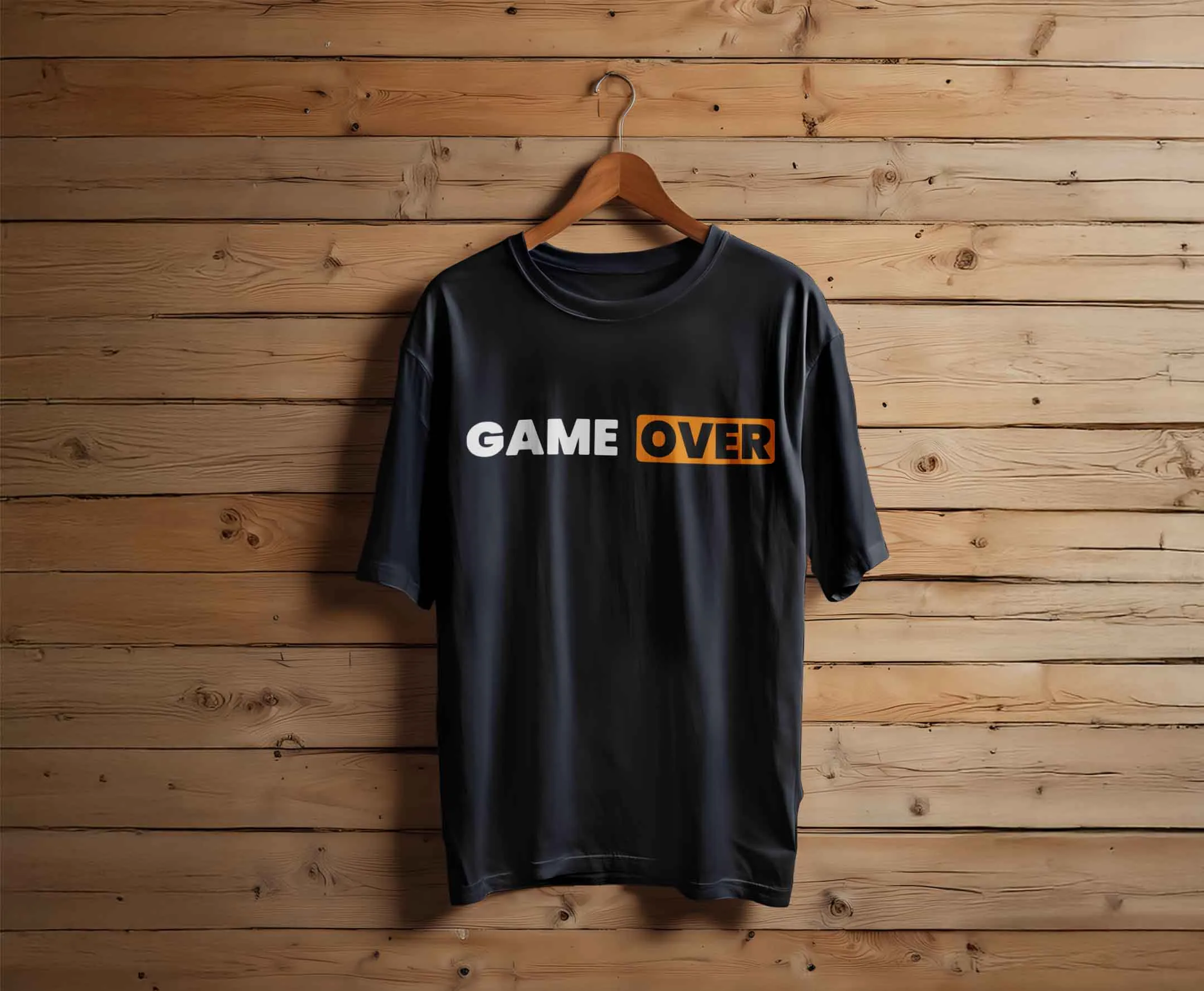 Retro Arcade 'Game Over' Premium Graphic Tee