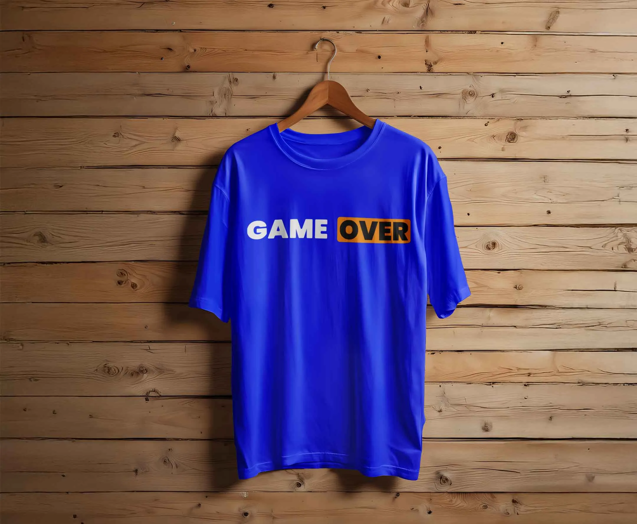 Retro Arcade 'Game Over' Premium Graphic Tee - Image 11