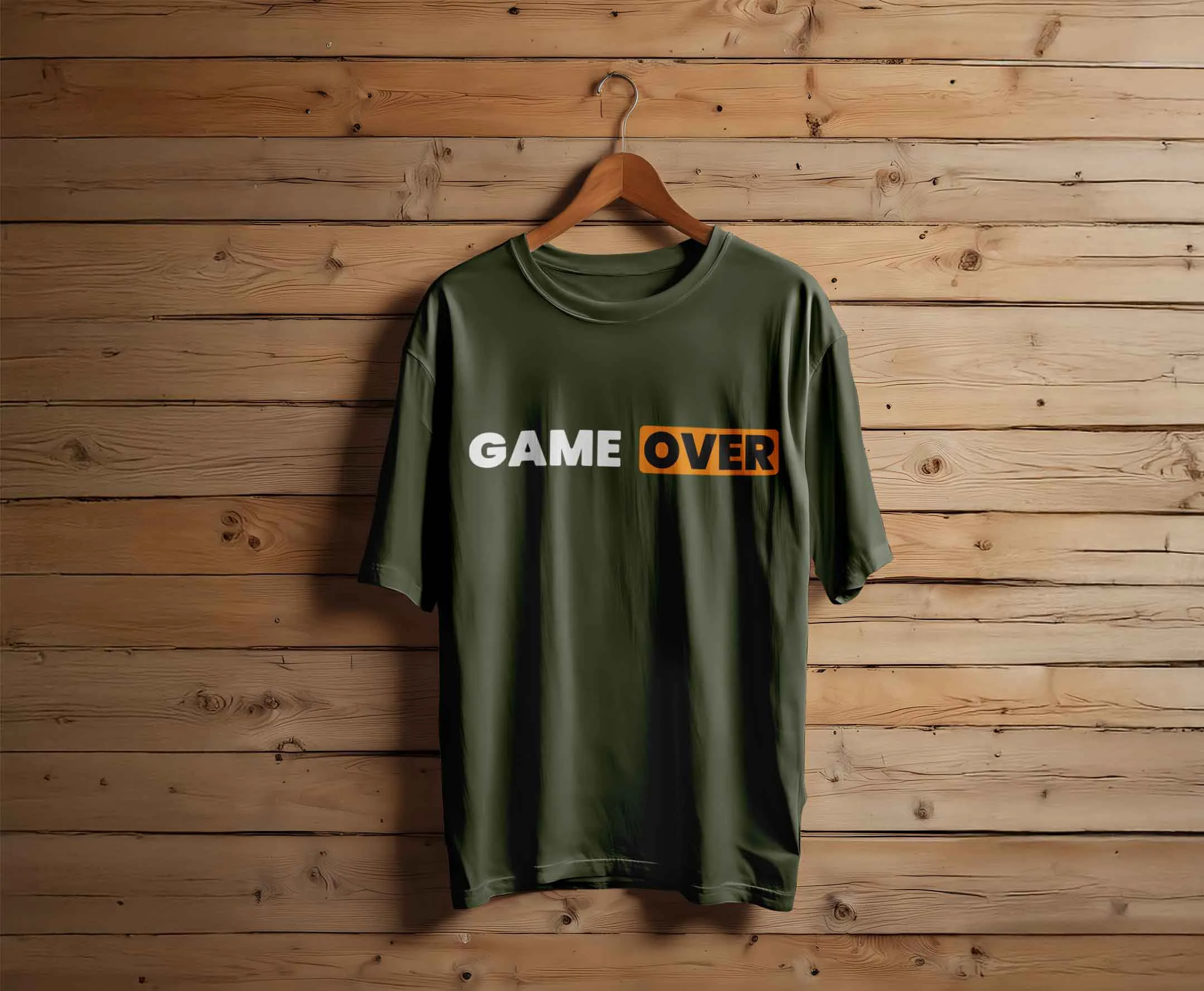 Retro Arcade 'Game Over' Premium Graphic Tee - Image 6