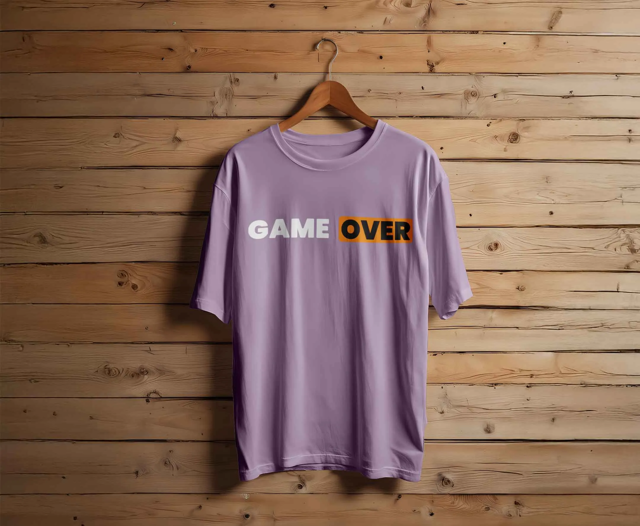 Retro Arcade 'Game Over' Premium Graphic Tee - Image 4