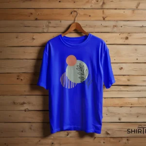 Abstract Botanical Boho Graphic T-Shirt